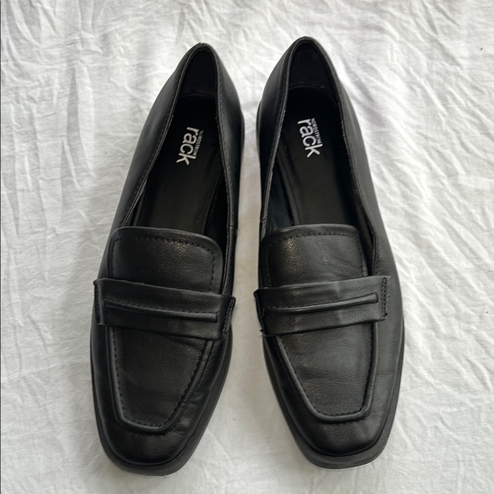 Nordstrom Elegant Black Loafers